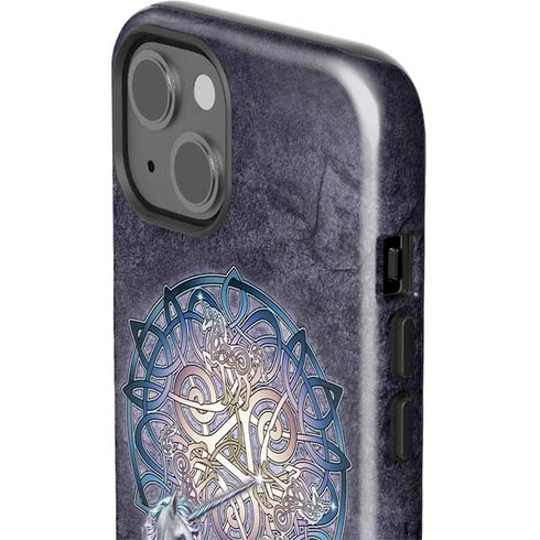 Celtic Unicorn by Brigid Ashwood iPhone 15 Impact Case